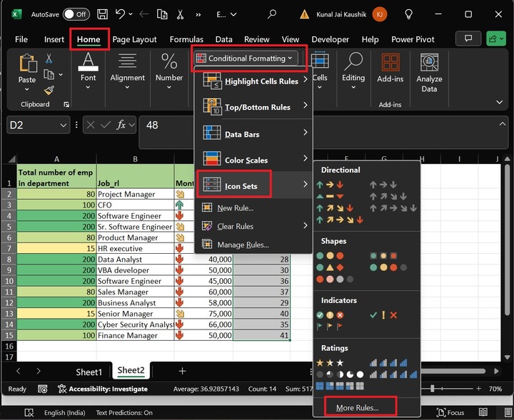 Custom Icon Sets 1